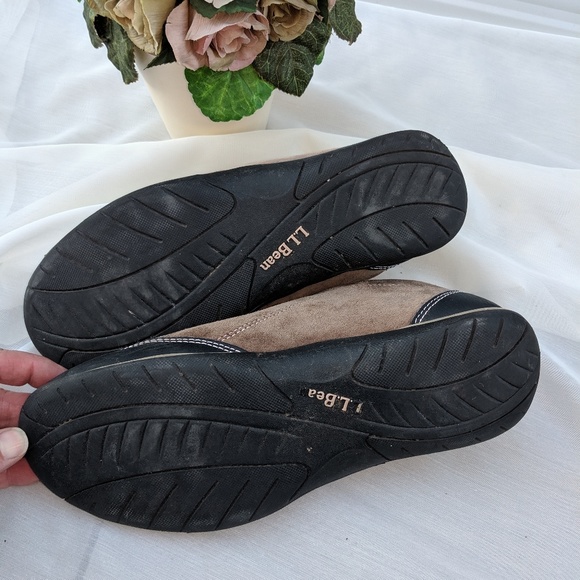 LL Bean Pink Brown Lace Up Athletic Shoes. #55 - Picture 6 of 7